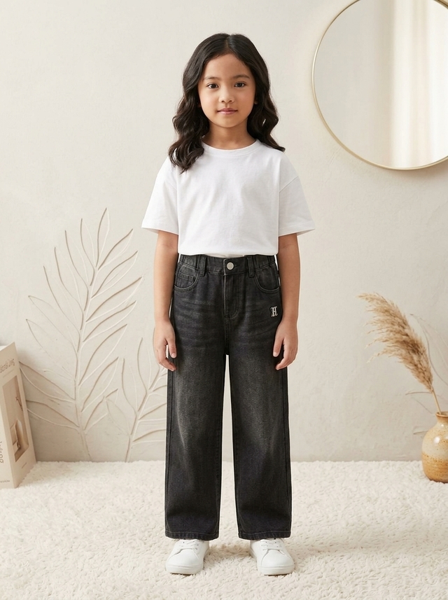 Pants Girl Oasis Little Denim โ tampilan lain