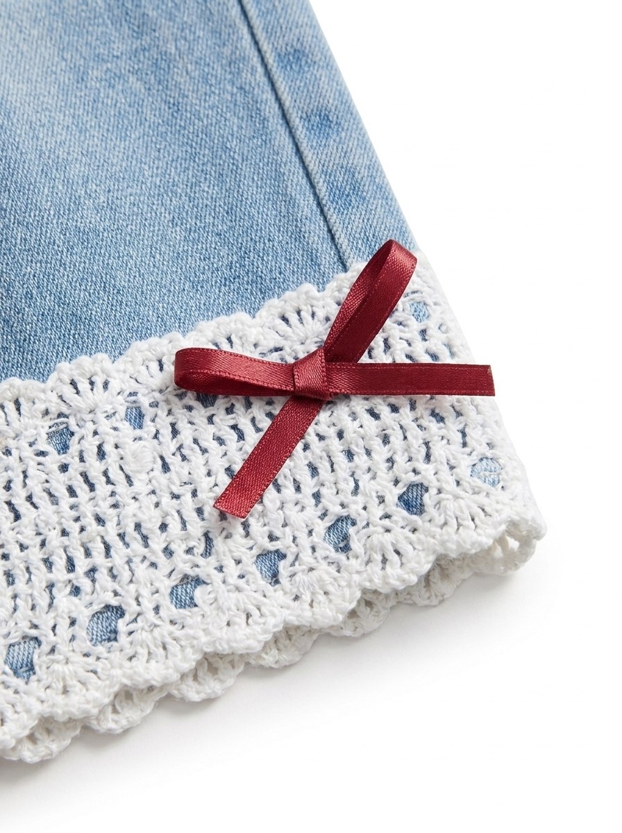 Pants Girls Adorable Crochet - Foto 10