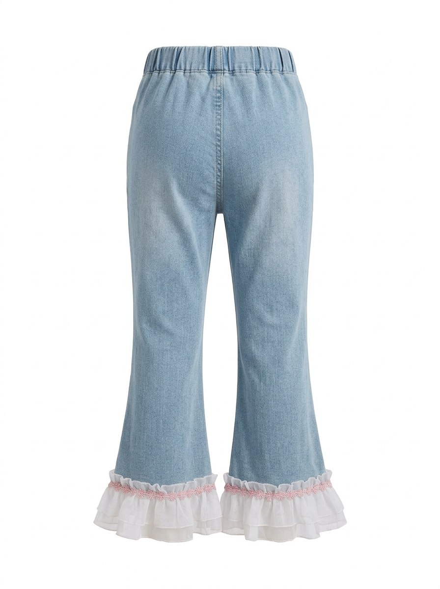 Pants Girls Chic Flare Jeans โ tampilan lain
