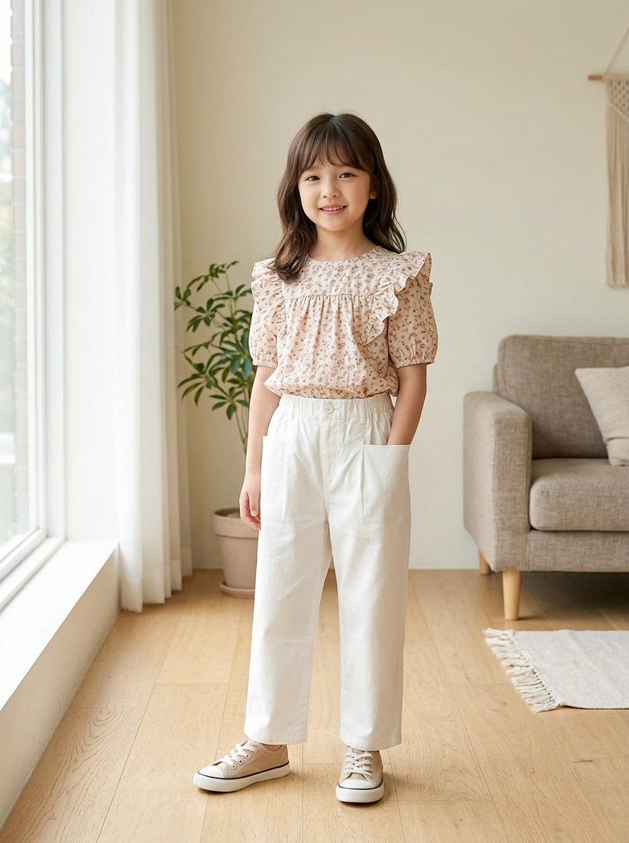 PANTS GIRLS CLOVER HAZE - Foto 3