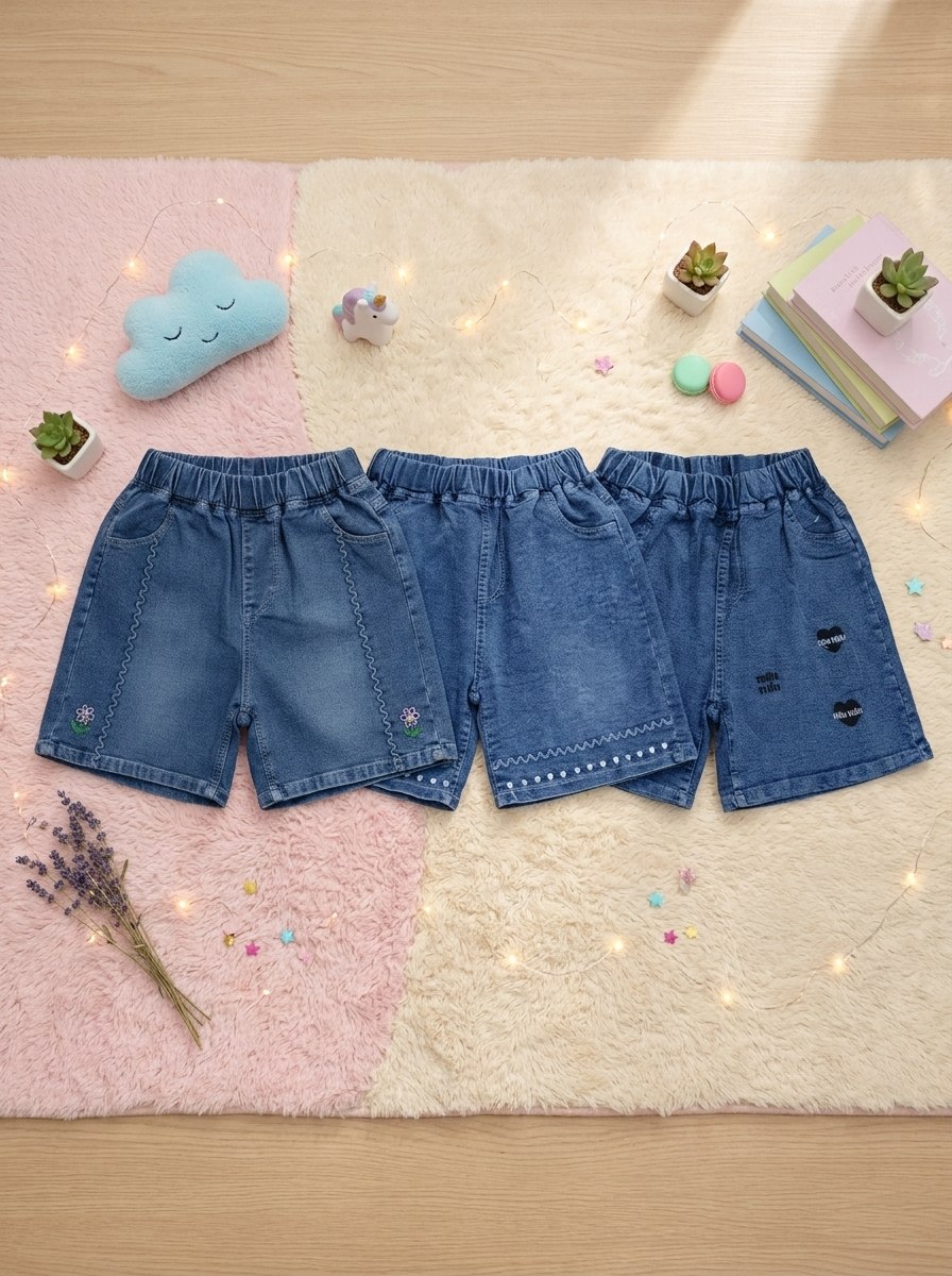 PANTS GIRLS DOLLY DUSK HOTPANTS JEANS - Foto 3
