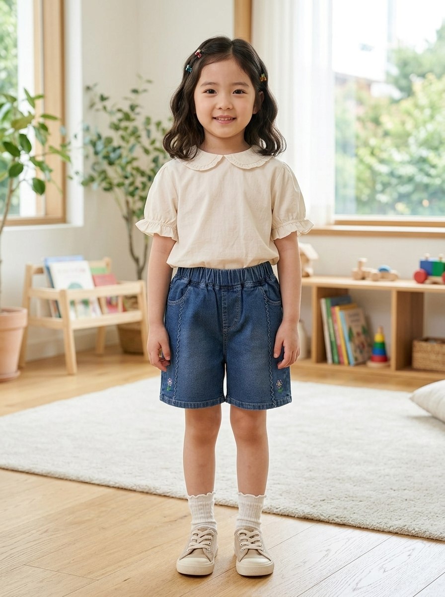 PANTS GIRLS DOLLY DUSK HOTPANTS JEANS - Foto 4
