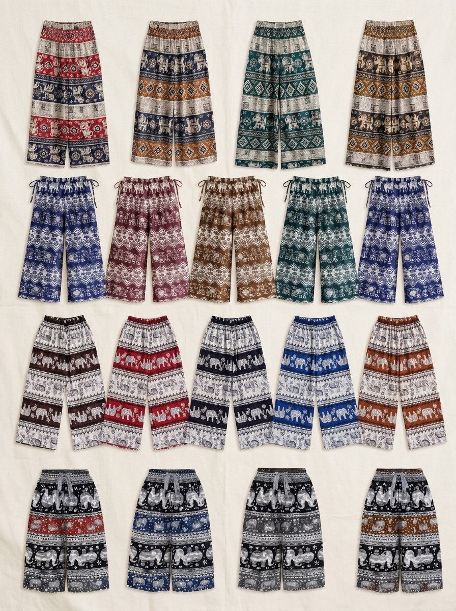 PANTS GIRLS ETHNIC MEADOW โ tampilan lain