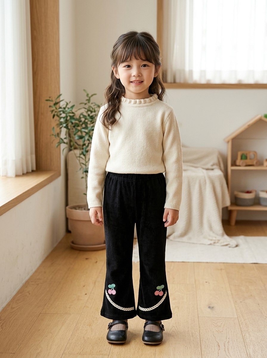 PANTS GIRLS MALLOW DUSK