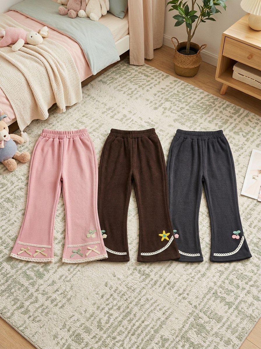 PANTS GIRLS MALLOW DUSK