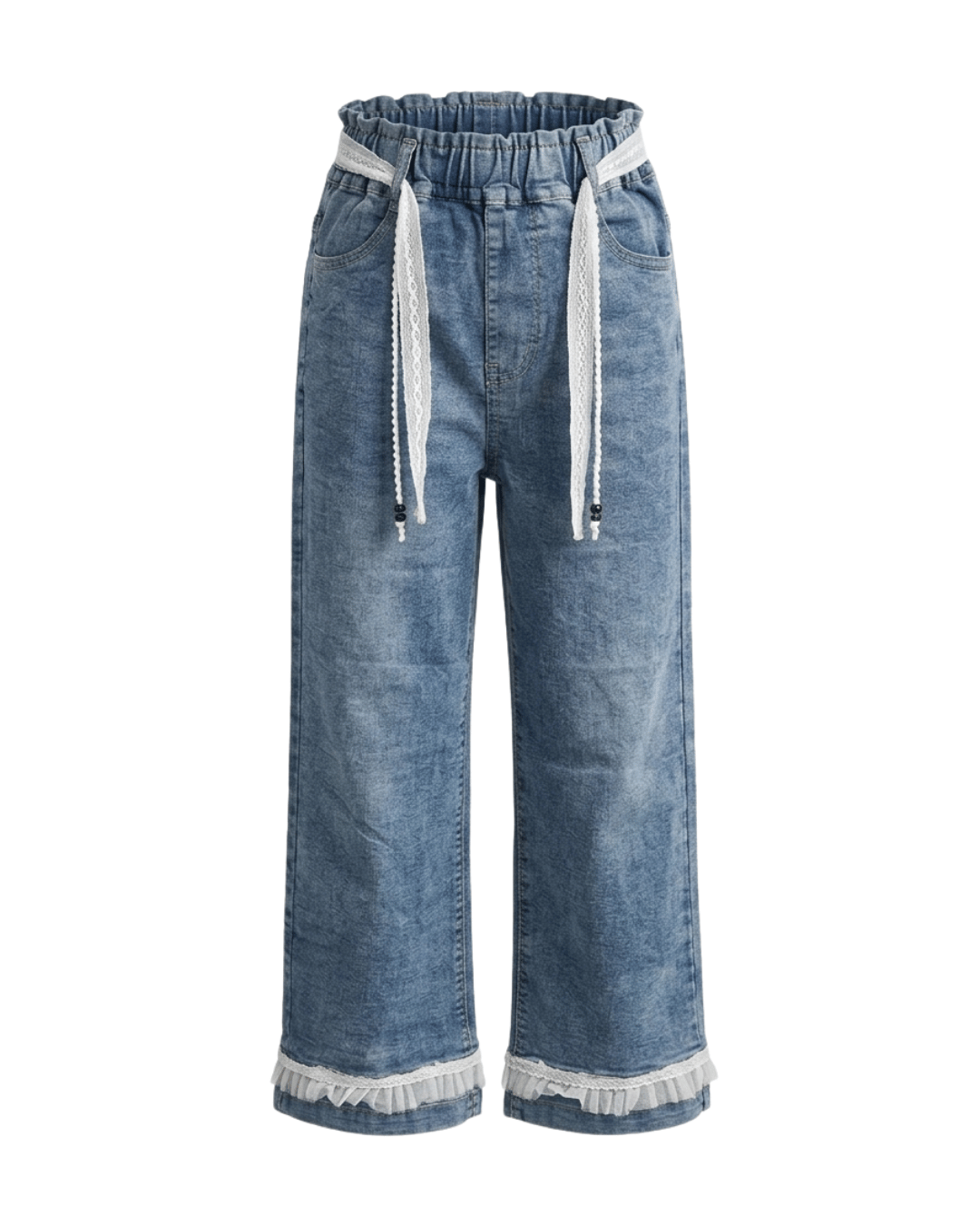 PANTS GIRLS PEACH REBEL JEANS - Foto 1