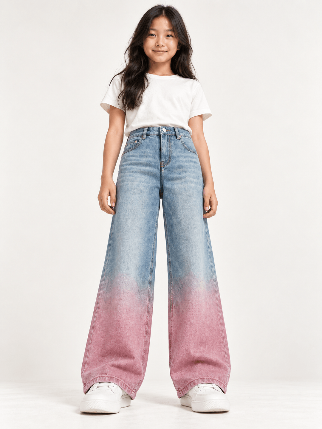 Pants Girls Pink Fade Rush - Foto 2