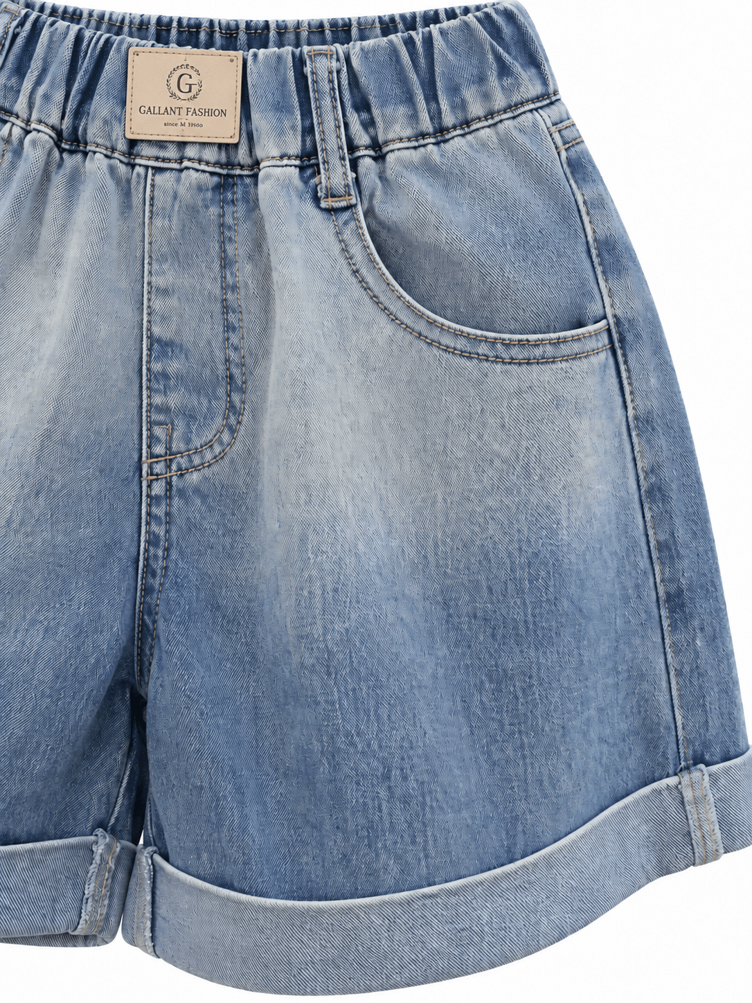 Pants Girl Short Ori Denim