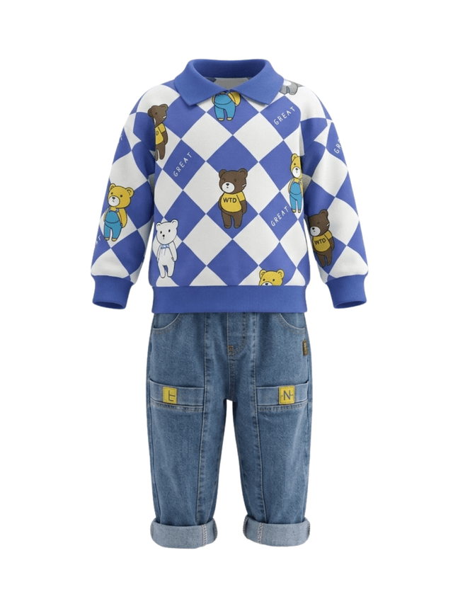 Set Boys Pirate Silly Superhero Collection
