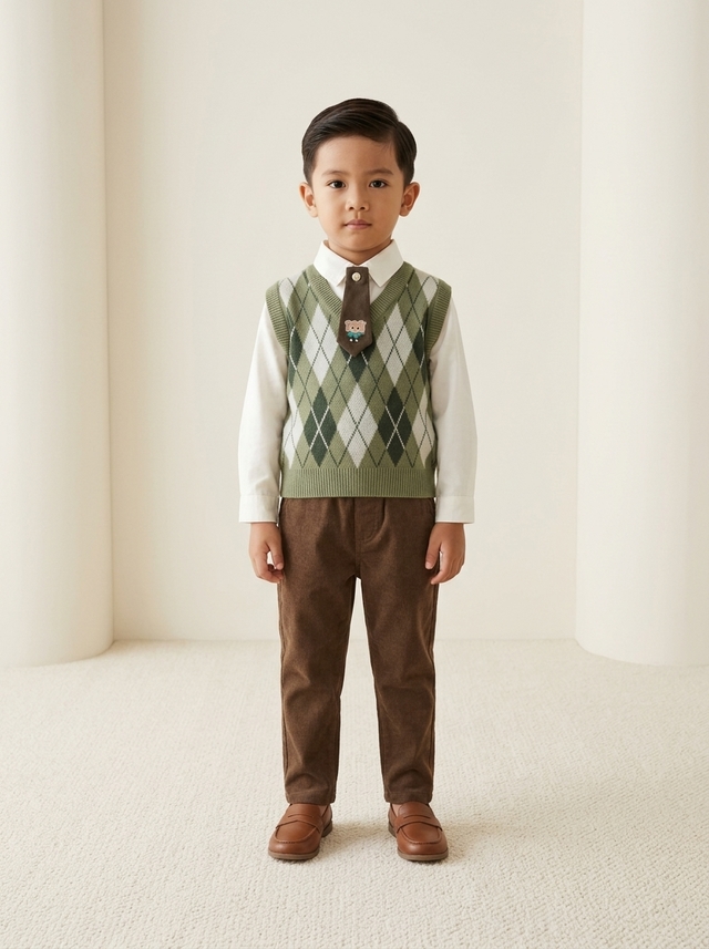 Set Boys 3IN1 Armoa Vest โ tampilan lain