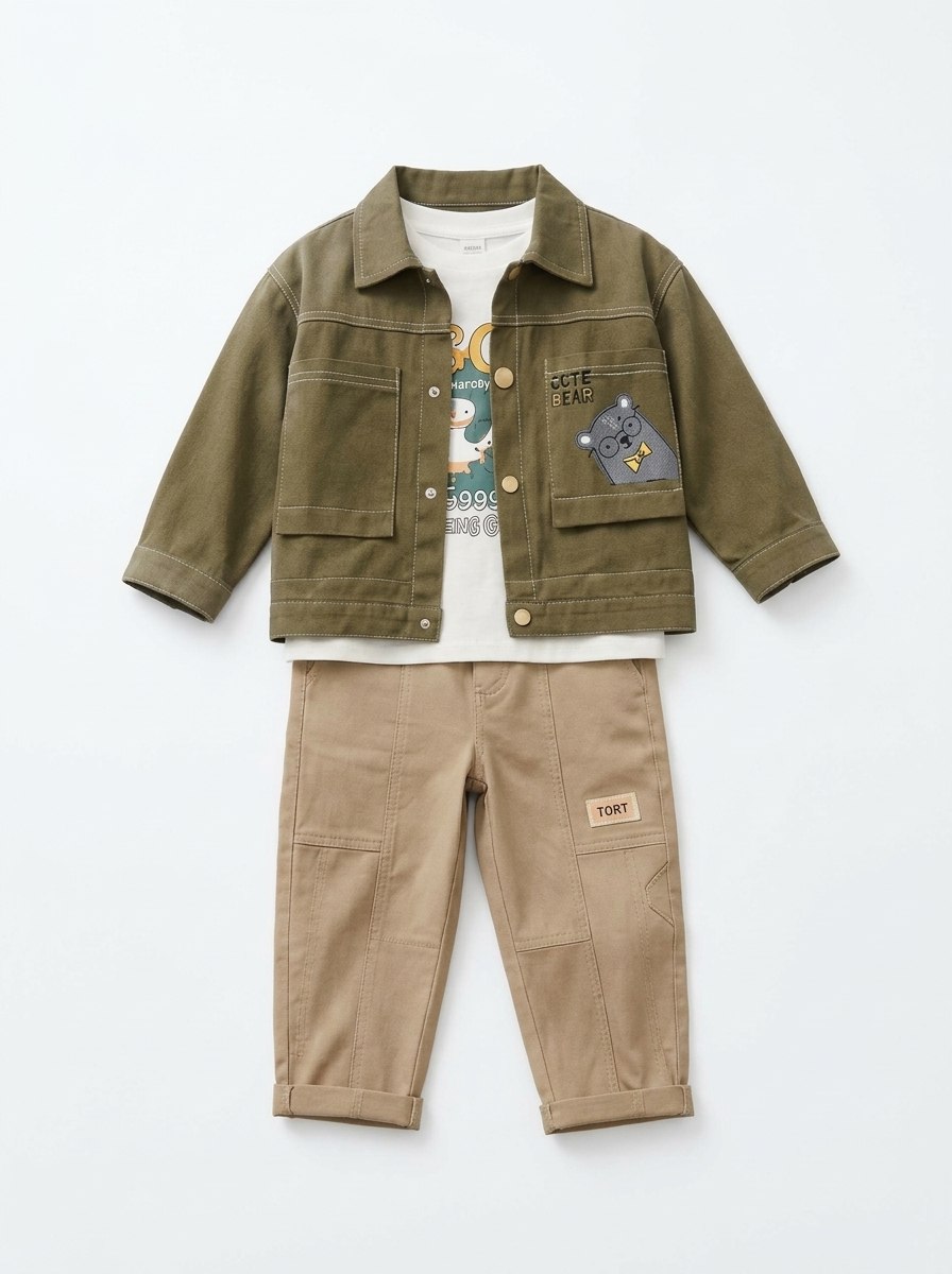 Set Boys 3IN1 Montclair Cute Bear โ tampilan lain