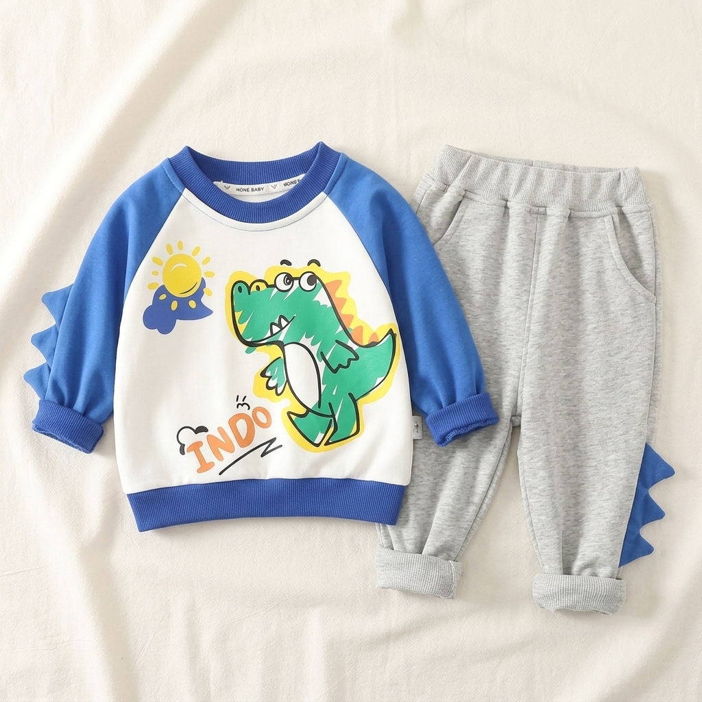 Set Boys Coloring Dino Walking Around - Foto 1