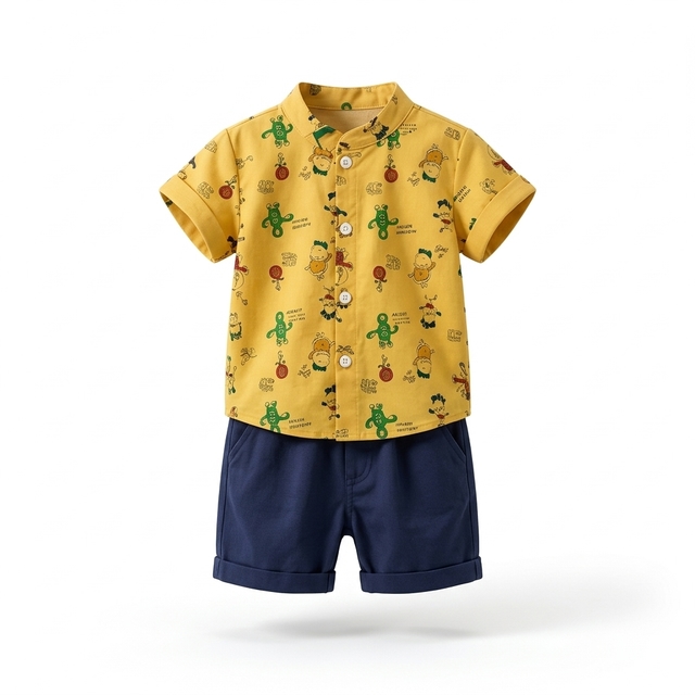 Set Boys Couture Fashionable Classic Collar