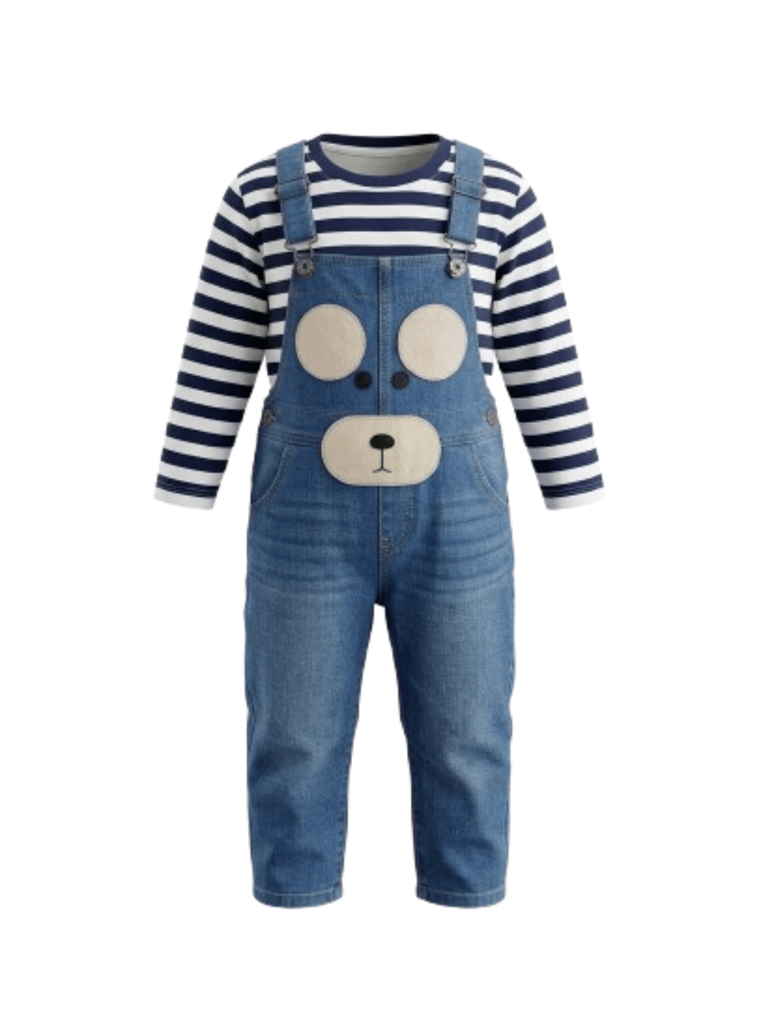 Set Boys Fuzzy Line Doodle Bear