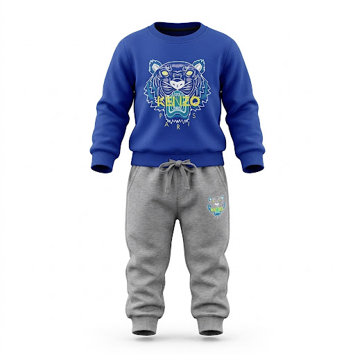 Set Boys Kenzo Vibrant Iconic Logo