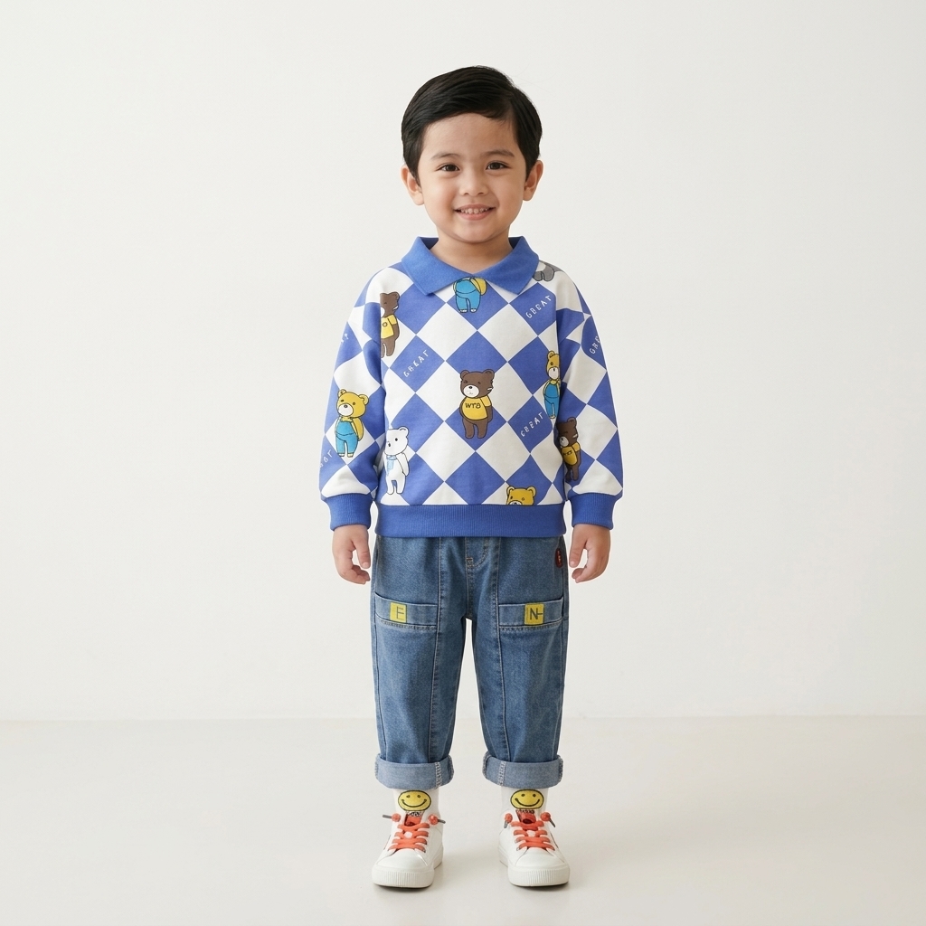 Set Boys Pirate Silly Superhero Collection