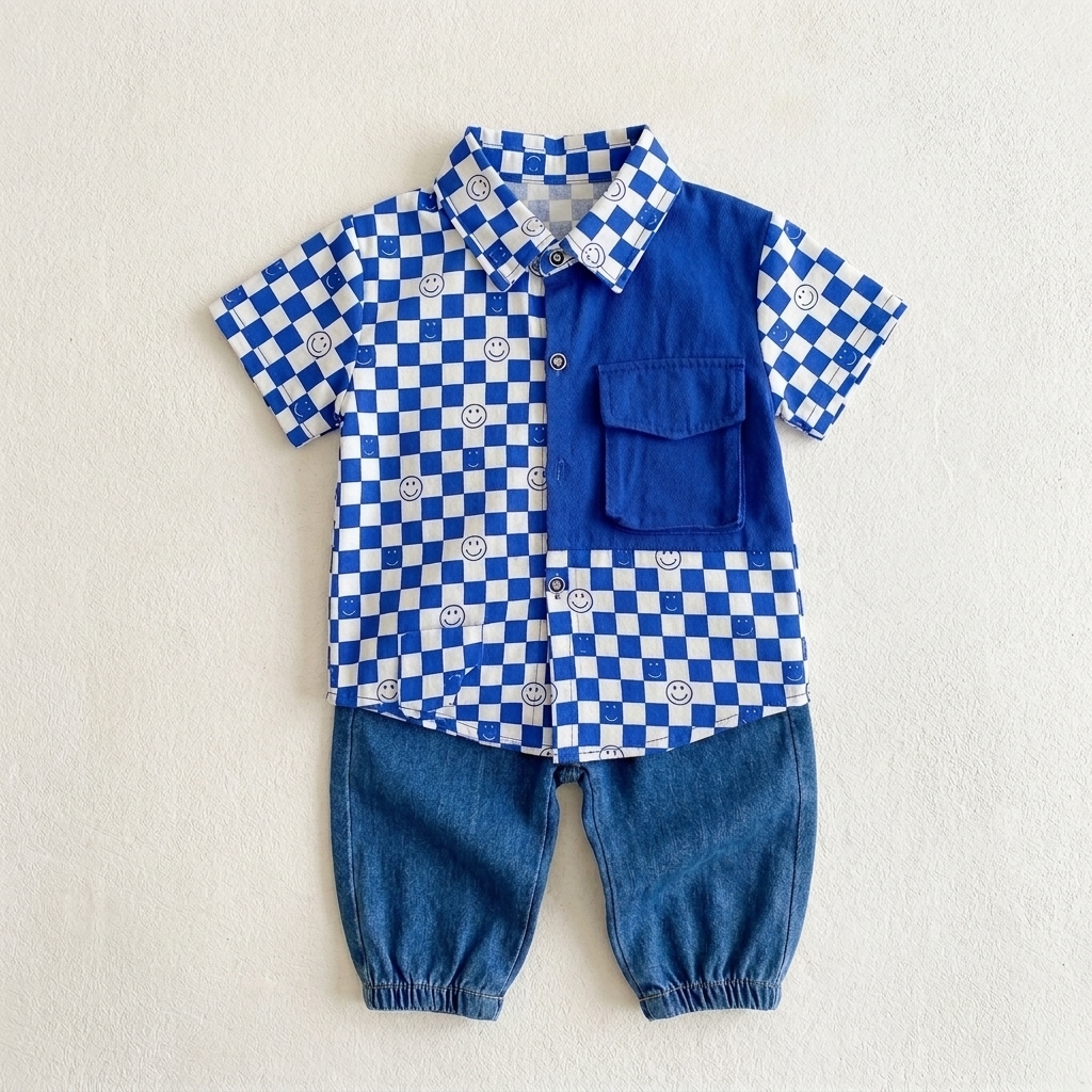 Set Boys Rylee Grid Chess Board