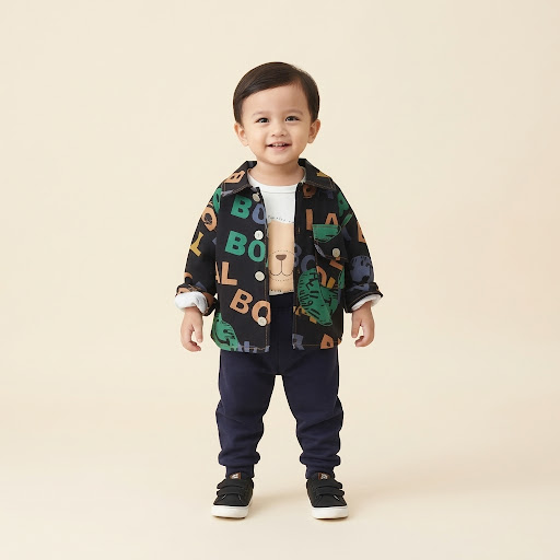 Set Boys Tri Blend Suit