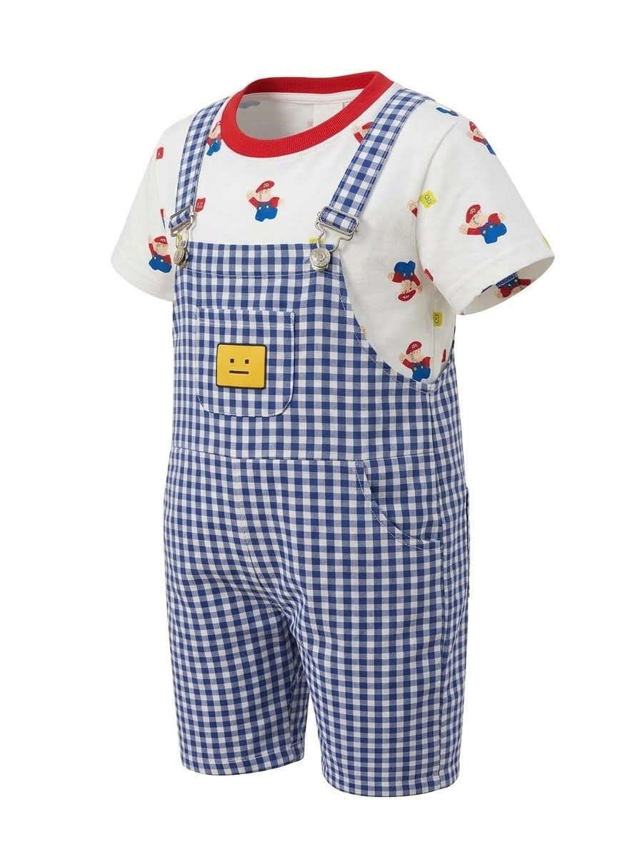 Setelan Anak Tartan Robbots