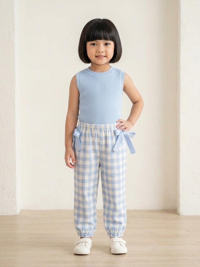 Set Girl Baby Ribbon Sky โ tampilan lain