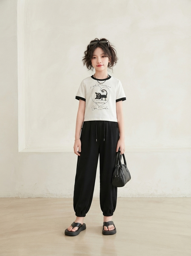 Set Girl Cats Mood Style โ tampilan lain