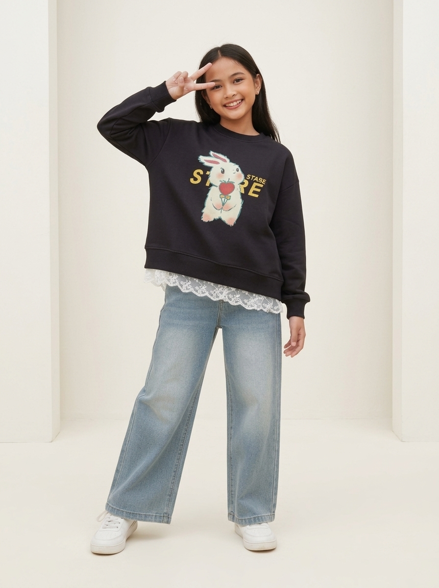 Set Girl Cutie Rabbit Flown - Foto 1