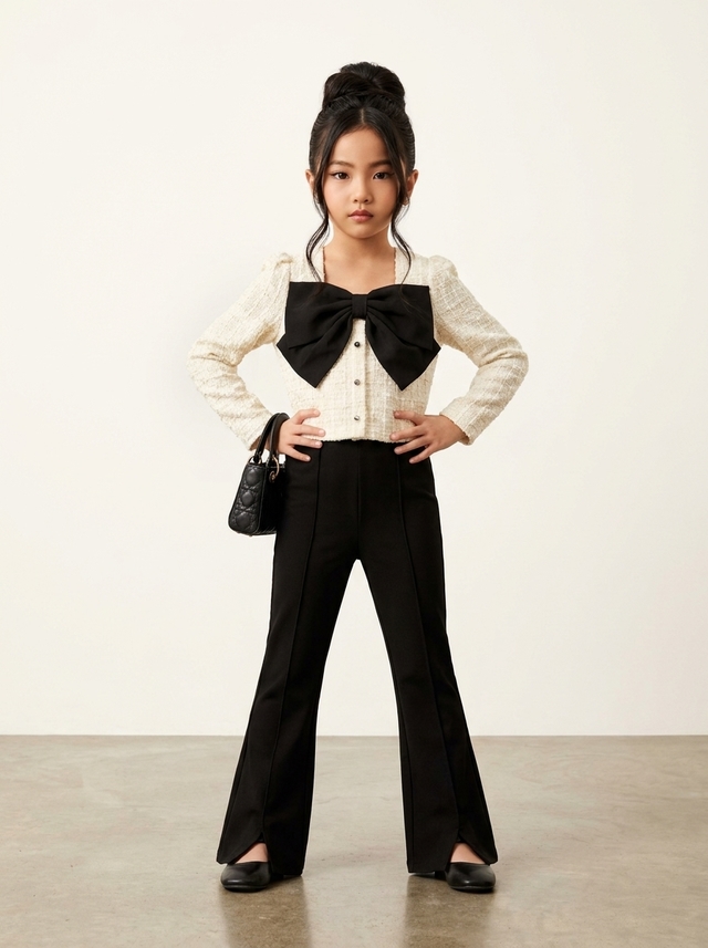 Set Girl Cut Pocket Slim โ tampilan lain
