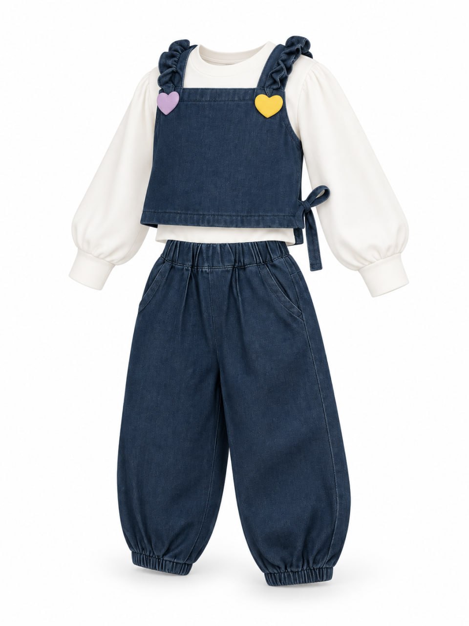 Set Girl Denim Morika Rolls - Foto 8