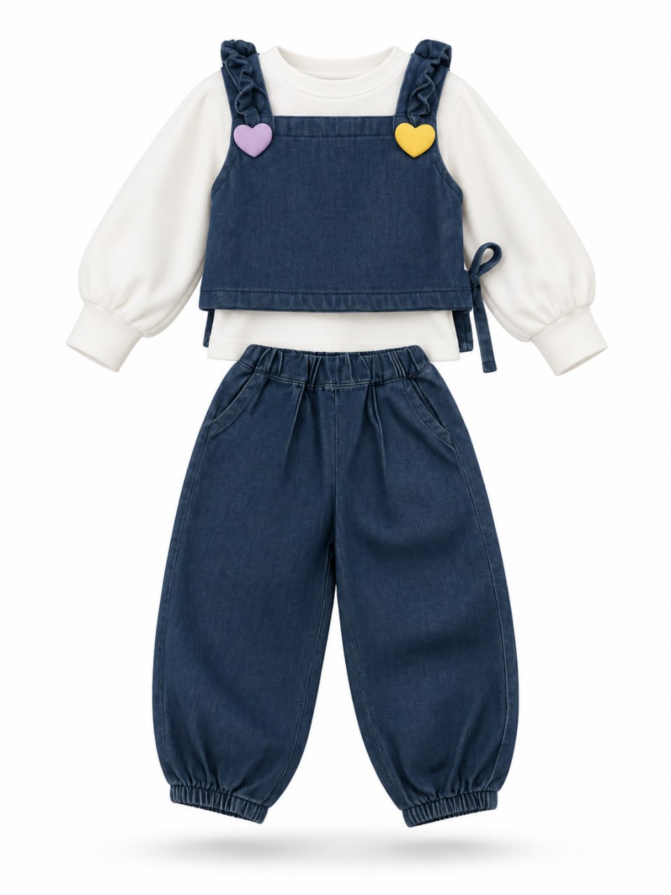 Set Girl Denim Morika Rolls