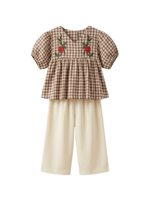Set Girl Giggles Sugar Tartan