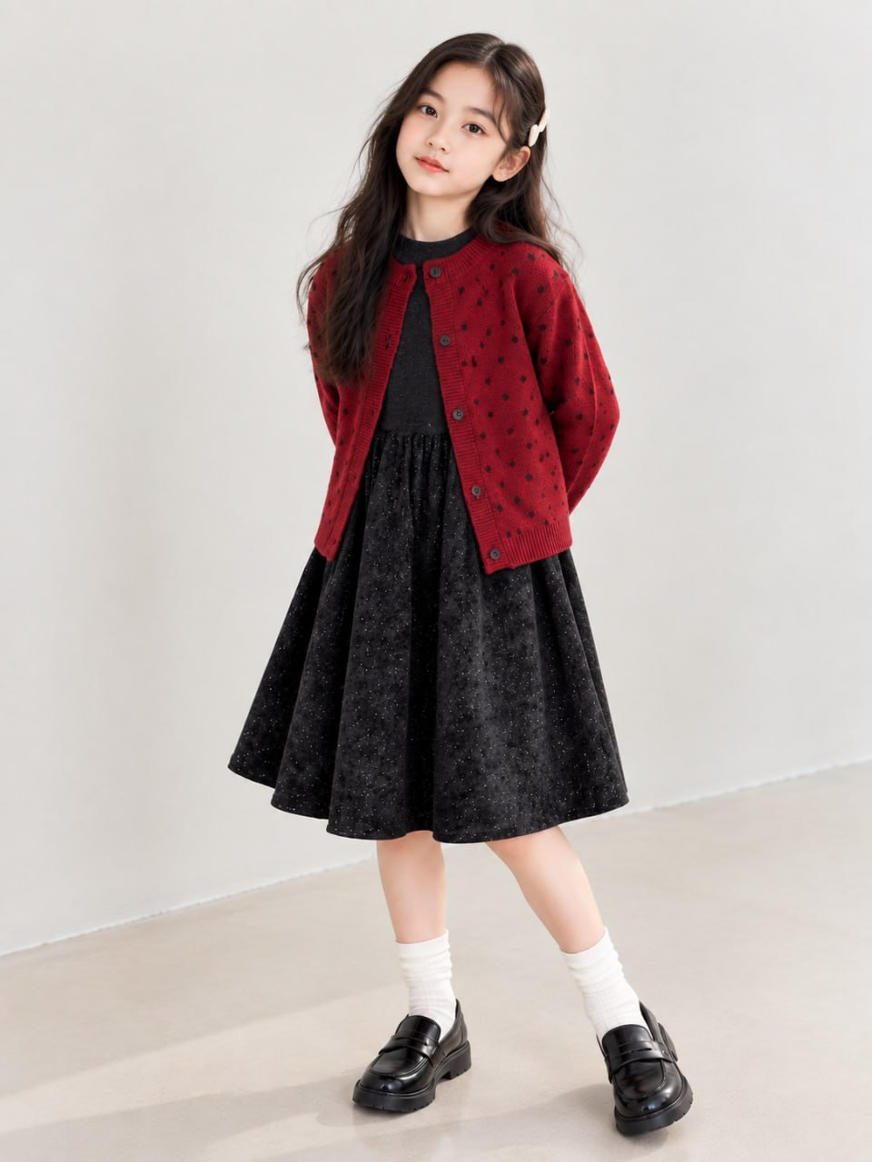 Set Girls Cherry Pie Dots