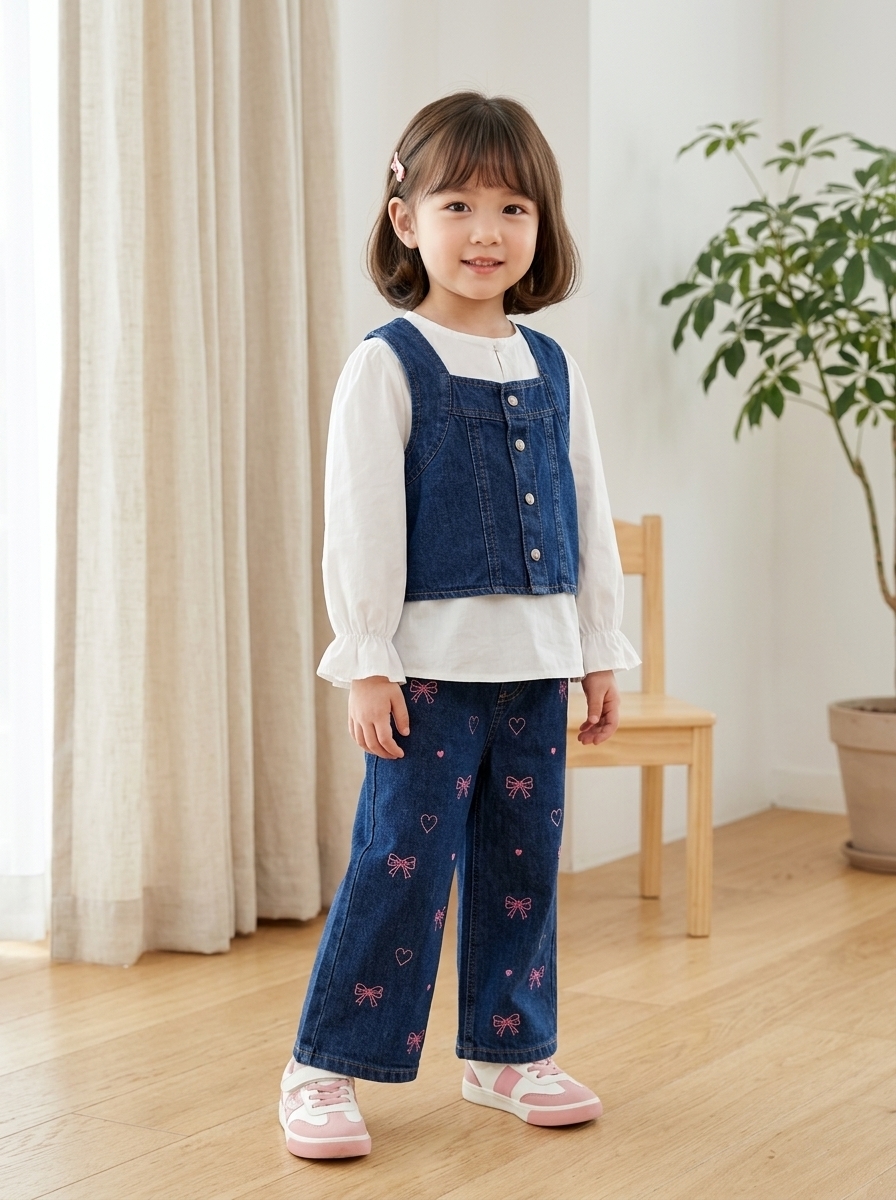 SET GIRLS FLOWER STAR