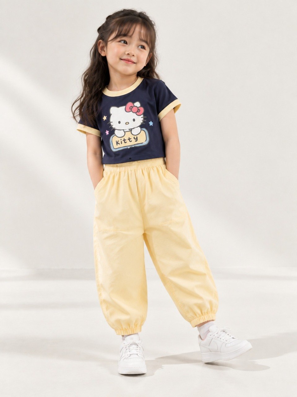 Set Girls Hello Brightness Tee โ tampilan lain