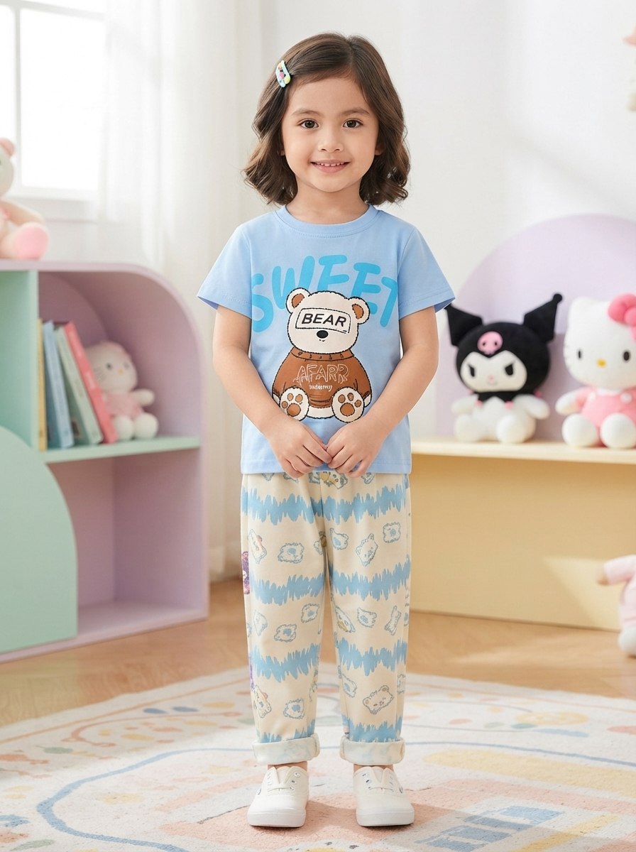 SET GIRLS IVORY FERN