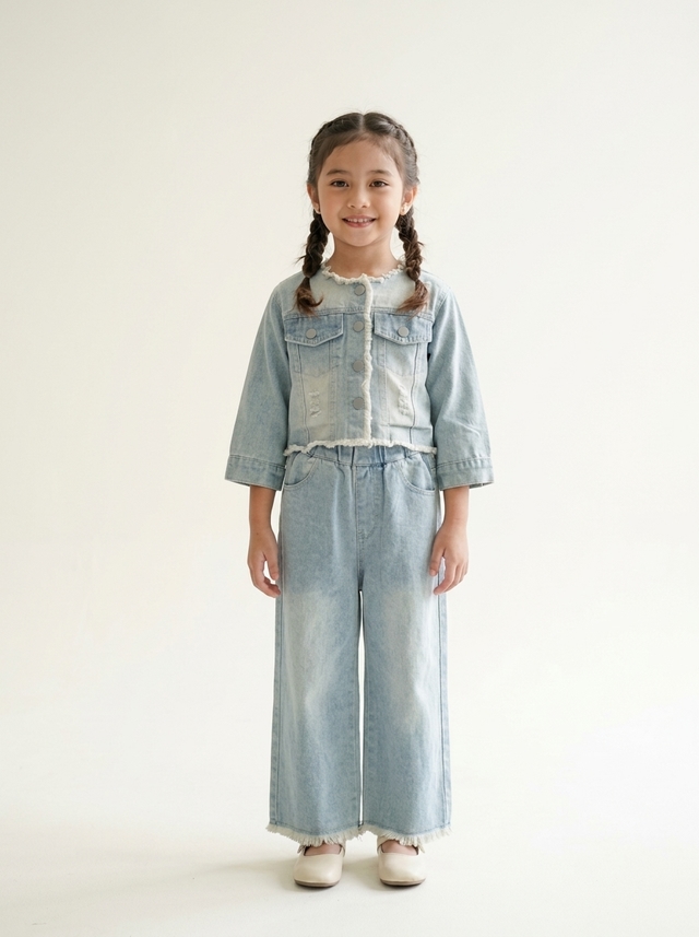 Set Girls Soft Grunge Denim โ tampilan lain