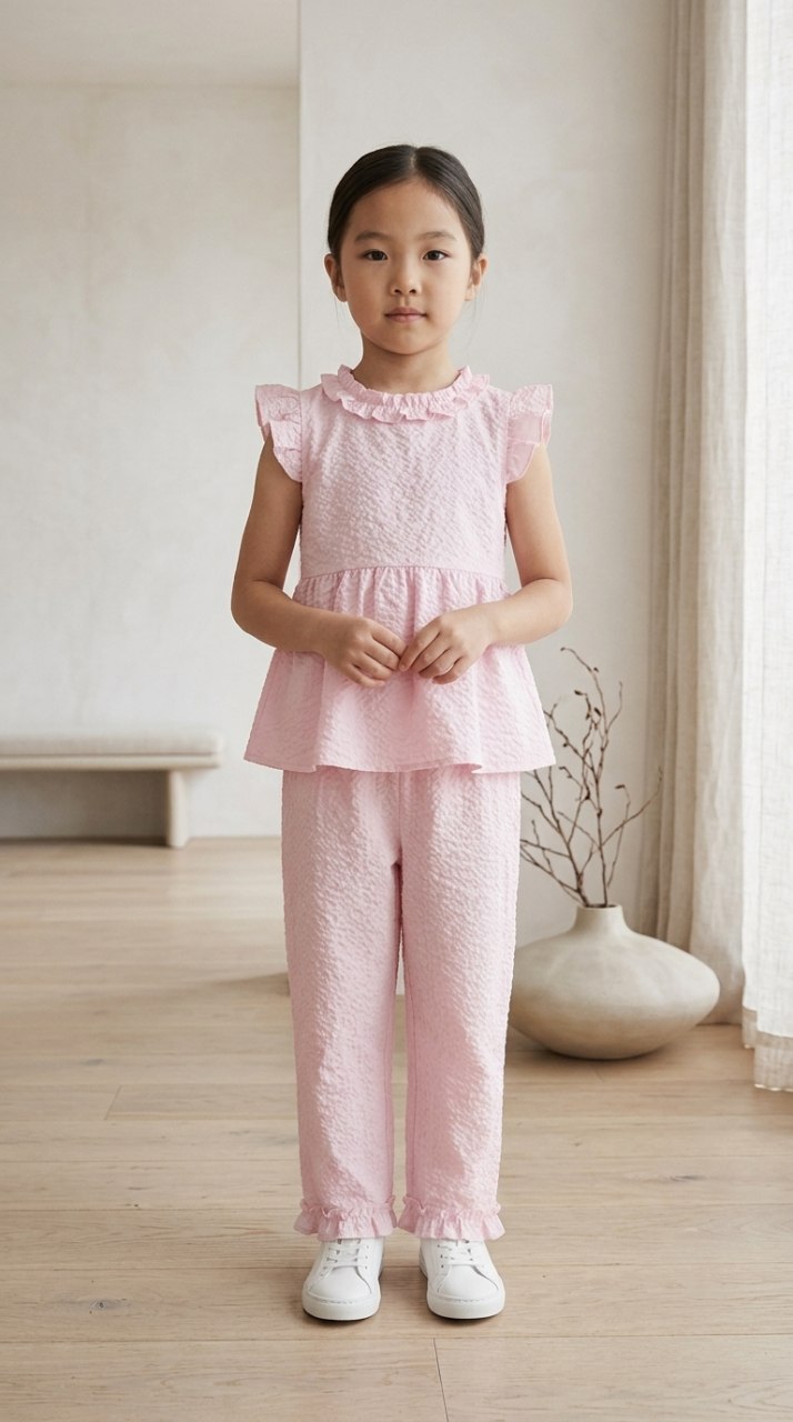 SET GIRLS TWINKLE RUFFLE