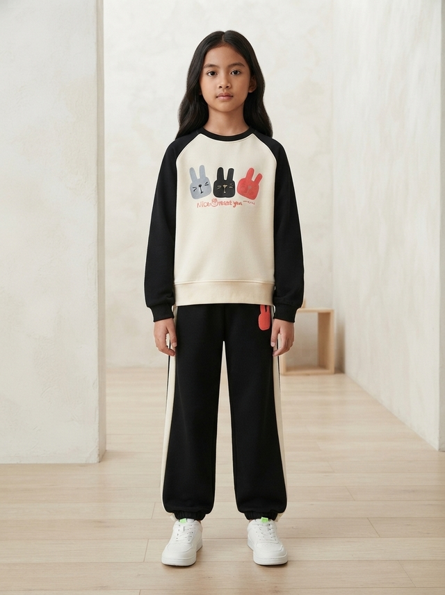 Set Girl Wash Bunny Charm โ tampilan lain
