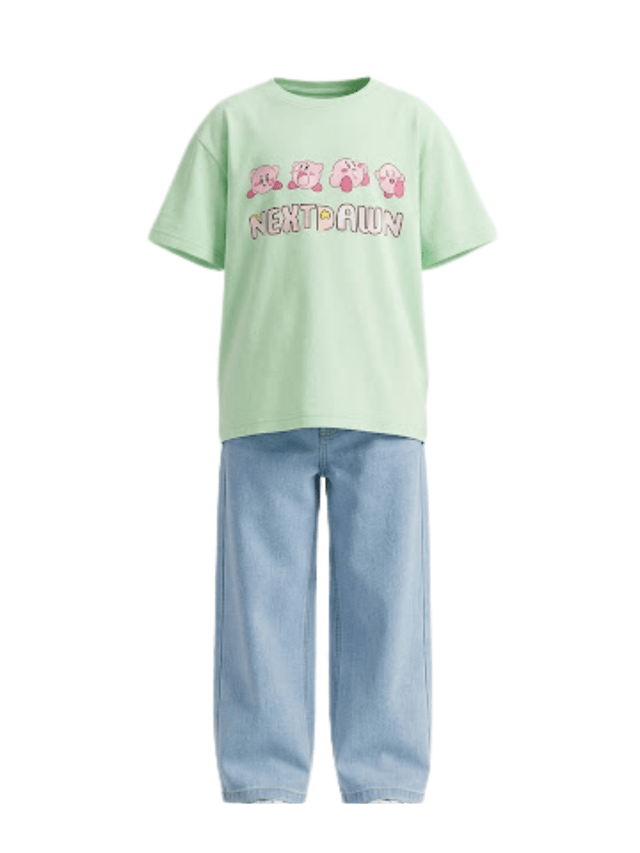 Sets Girls Cartoon Printed Nextdawn