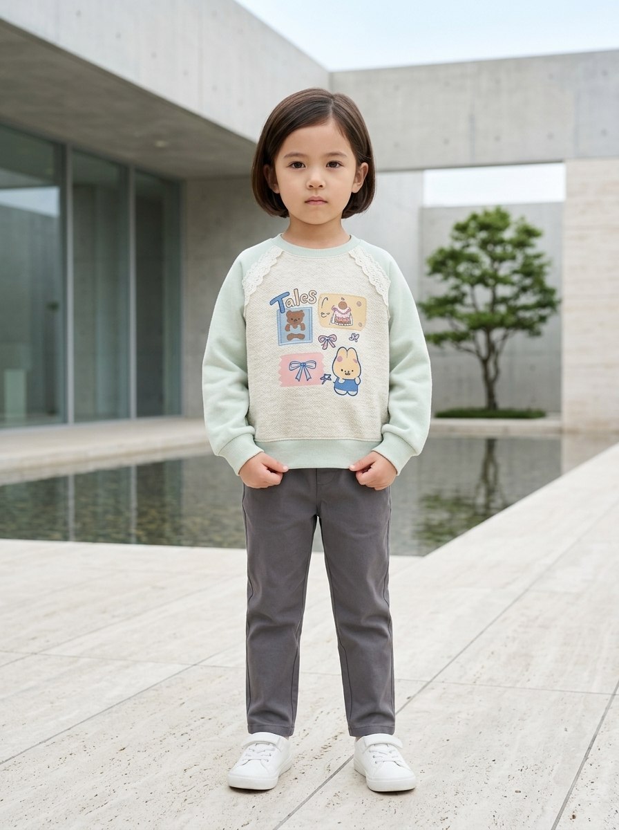 Sweater Girls Daisy Fawn - Foto 1