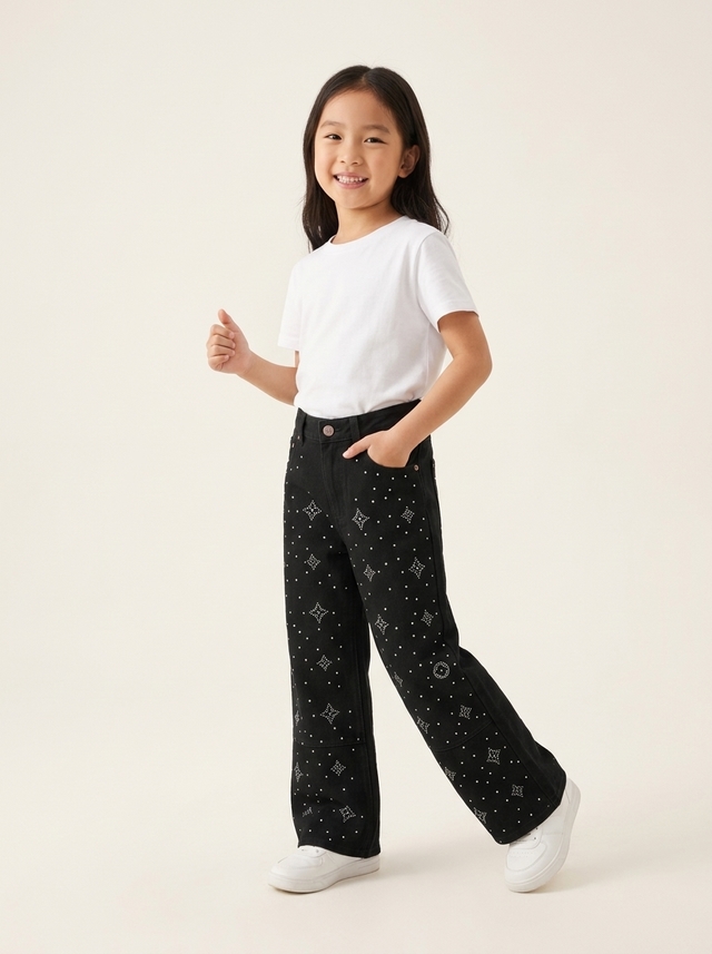 Pants Girls Glowtail Happy Journey โ tampilan lain
