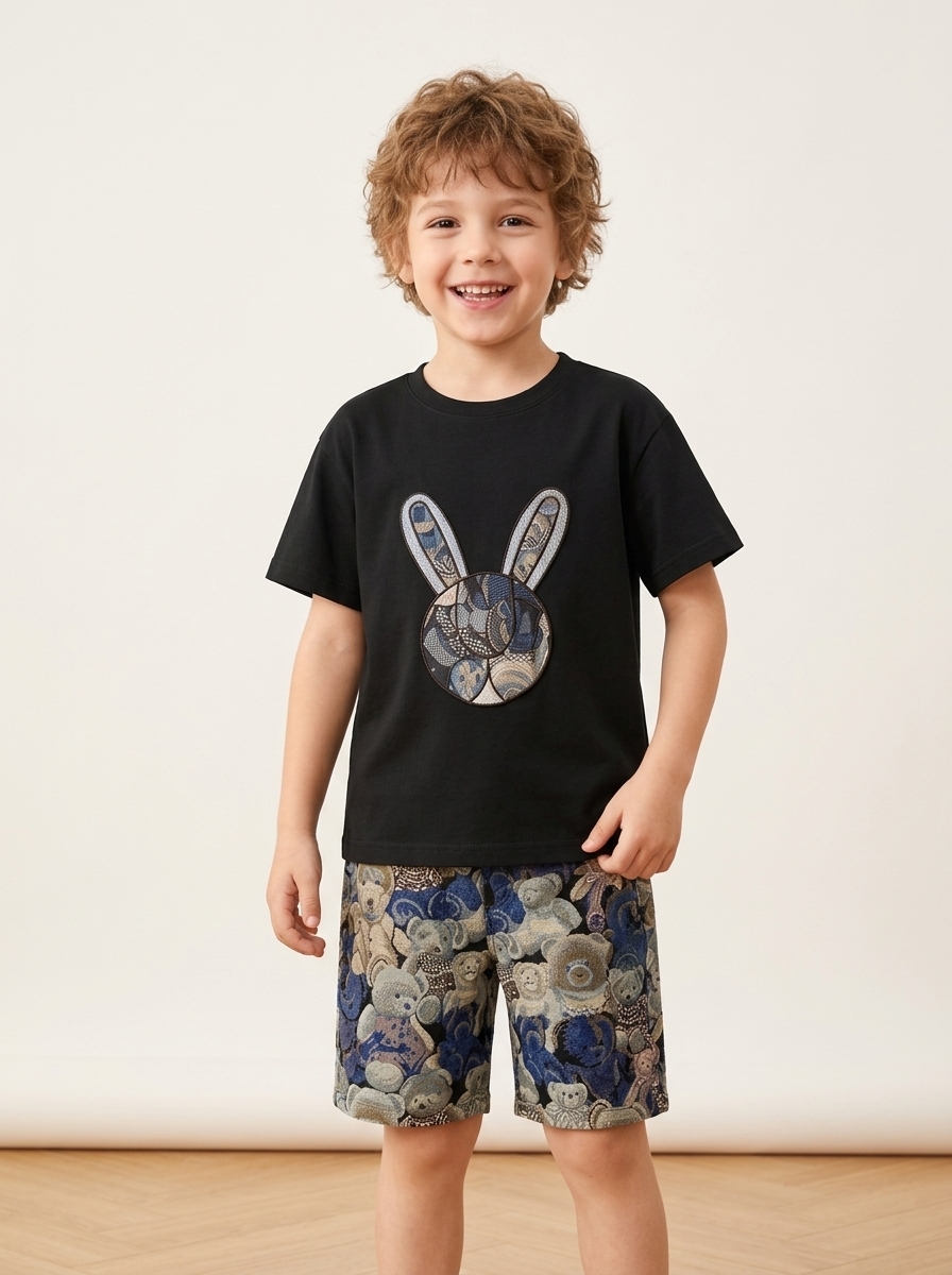 Set Boys Teddy Black Boom