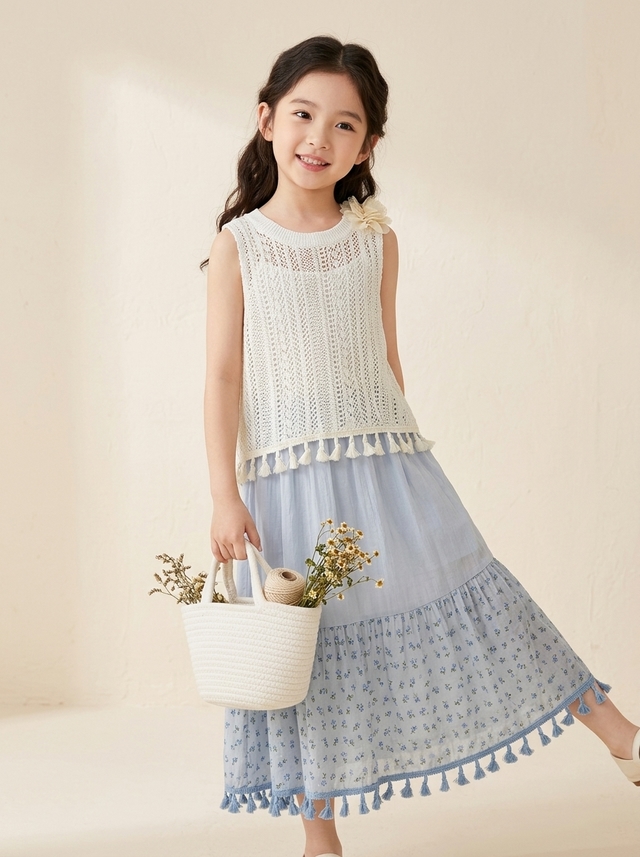Set Girls Pastel Tassel โ tampilan lain