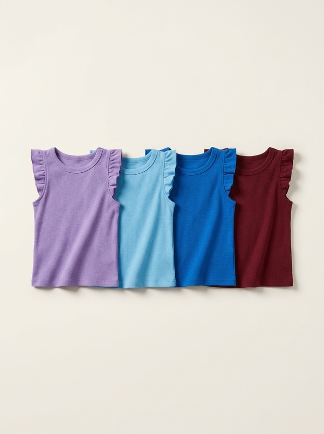 Tops Girls Ribbon Square Wave โ tampilan lain