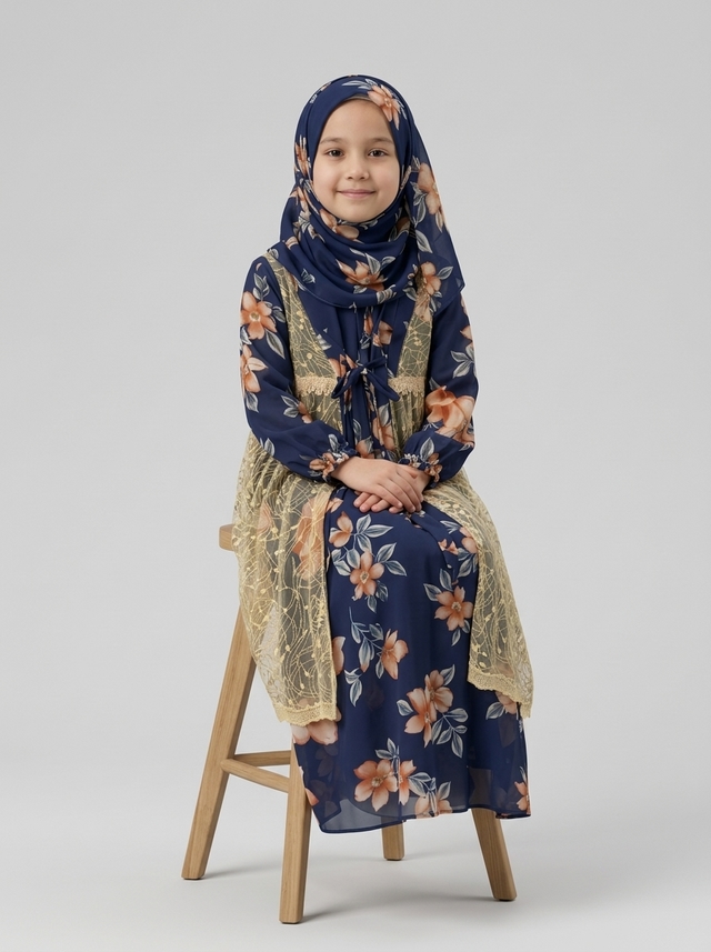 Gamis Anak Daisy Queens โ tampilan lain