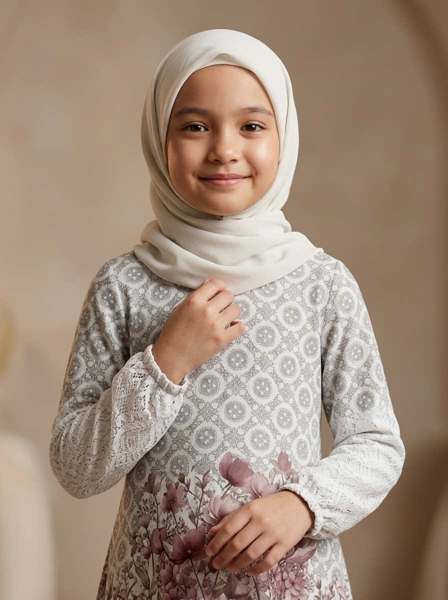Gamis Anak Noble Botanical Divine - Foto 1
