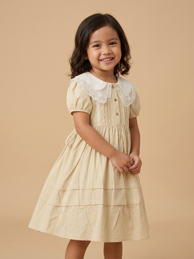Dress Girls Yellow Sunny Glams โ tampilan lain