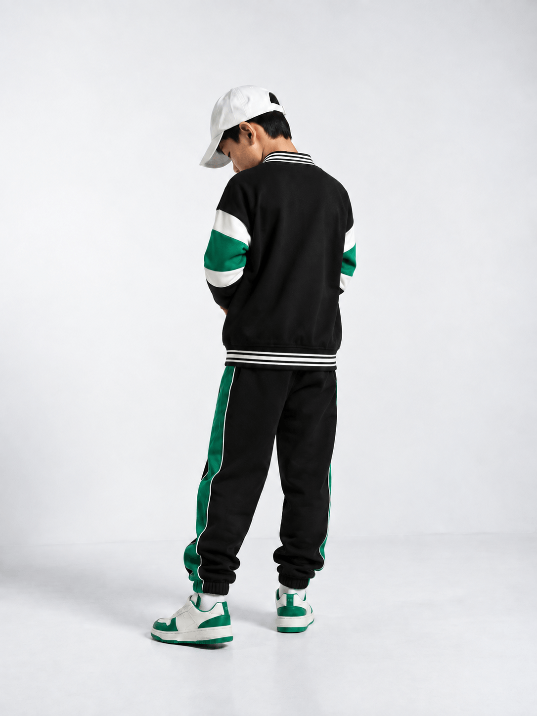 Set Boys Athletic Fleece Simple Activewear