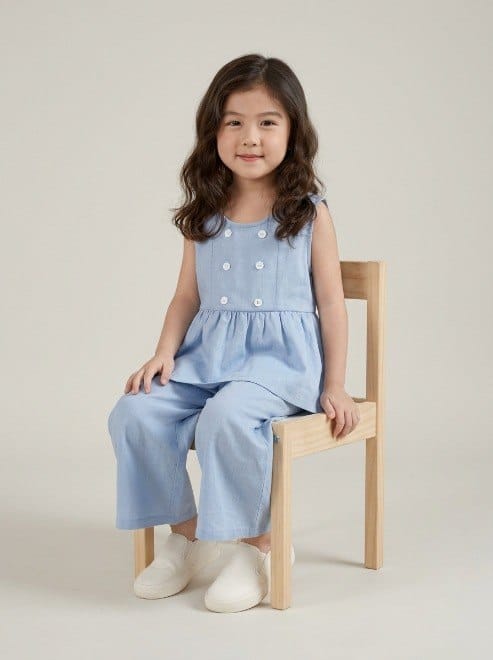 Set Girls Denim Stylish Wash โ tampilan lain