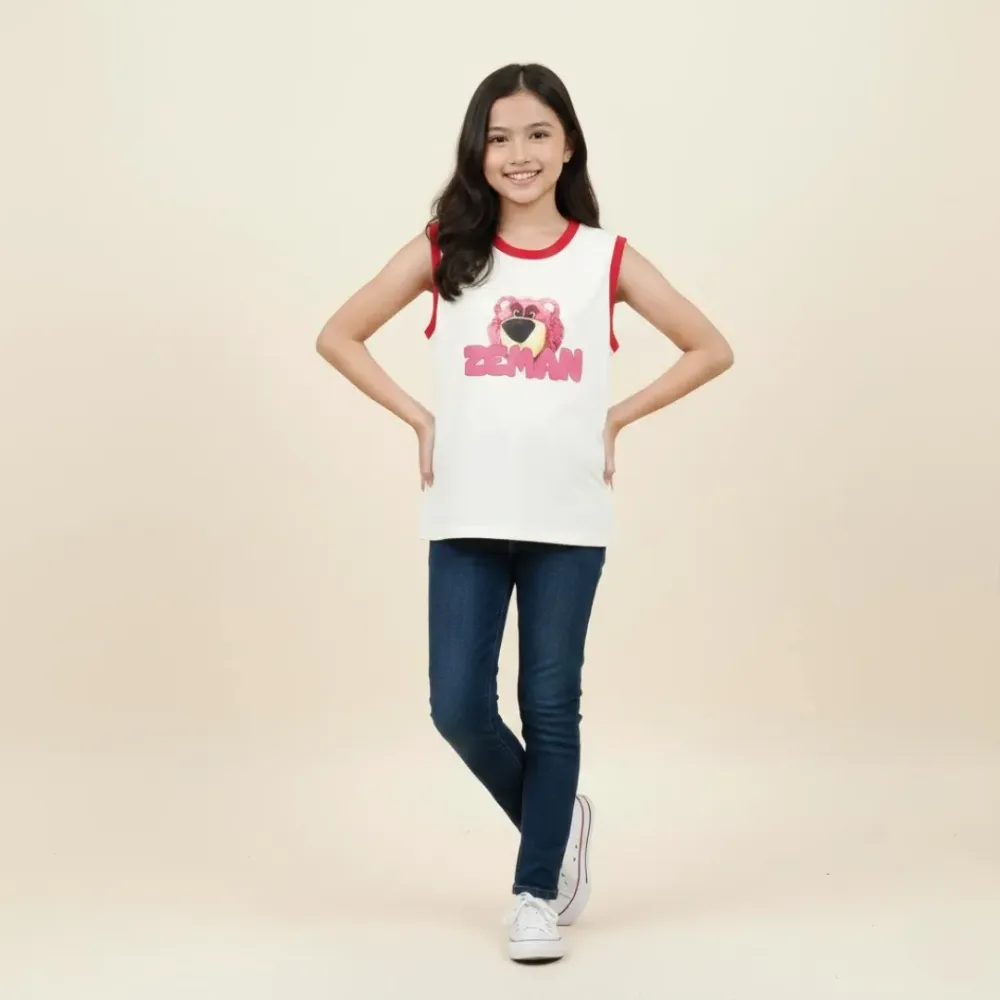 Tops Girls Zeman Angry Lotso Purple - Foto 1