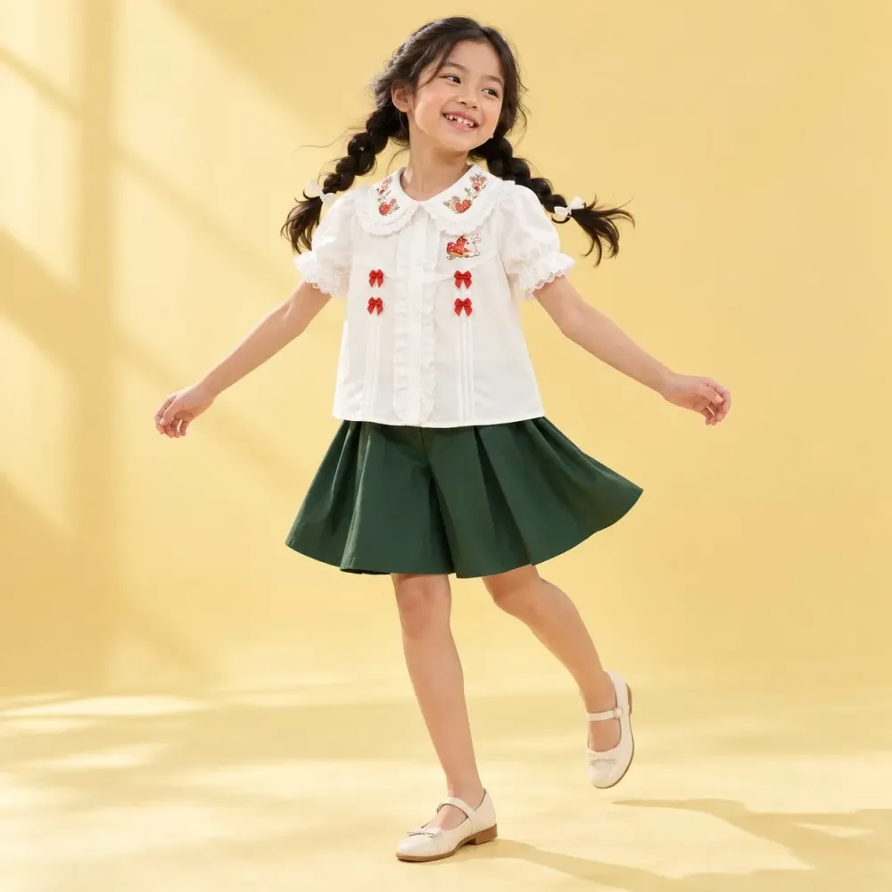 Tops Girl Ruby Blossom Blouse